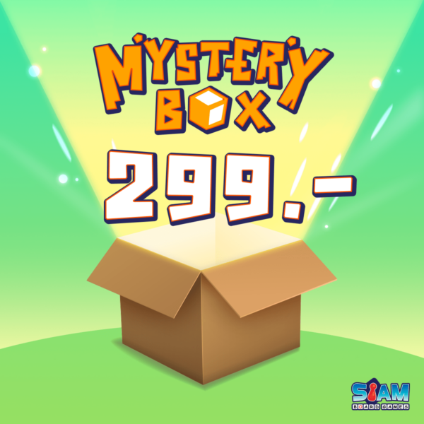 กล่องสุ่ม Mystery Box 299.- บอร์ดเกมส์ ลิขสิทธิ์แท้จาก Siam Board Games 🥰 การันตีความสนุก ทุกเกม !! Mystery Box
