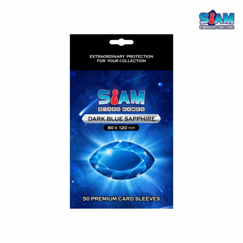 ซองใส่การ์ด Dark Blue Sapphire 80 x 120 มม.