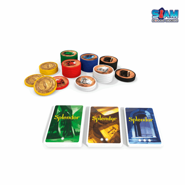 [กล่องบุบ] Splendor 2024 Edition (TH) เกมค้าเพชร ฉบับ 2024