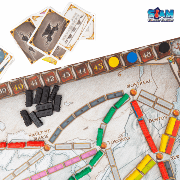 TickettoRide-04.png Ticket to Ride (TH) เกมต่อรถไฟ