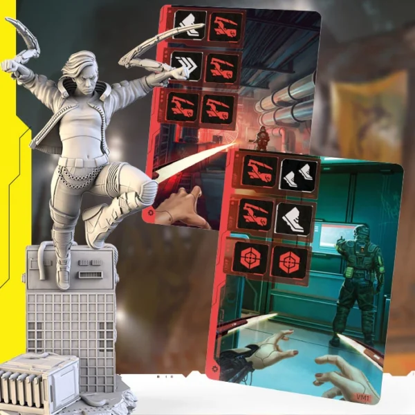 [Female V with Mantis Blades] Cyberpunk 2077 - The Board Game | เวอร์ชั่นภาษาไทย