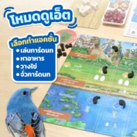 [กล่องบุบ] Wingspan Asia Expansion (TH) ปีกปักษา ภาคเสริม นกเอเชีย